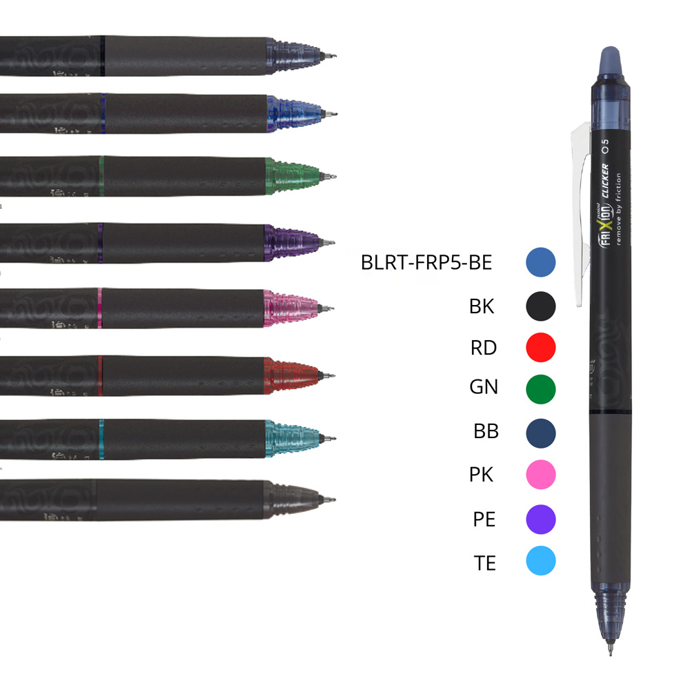 Pilot FriXion® Ballpoint Pen with Synergy Tip, Blue, 12/Pack