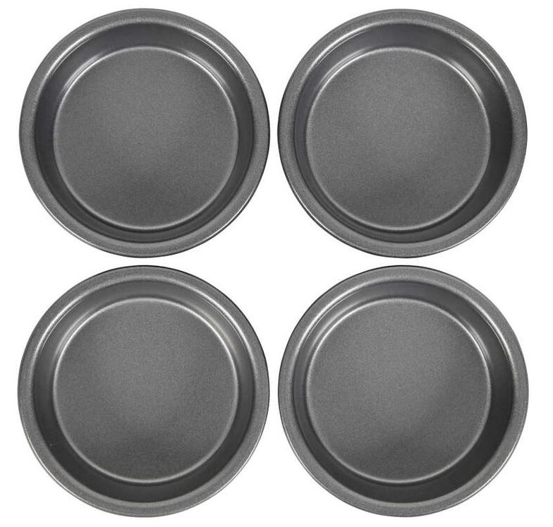 4" Mini Round Cake Pans Set, 4 Pieces Wilton