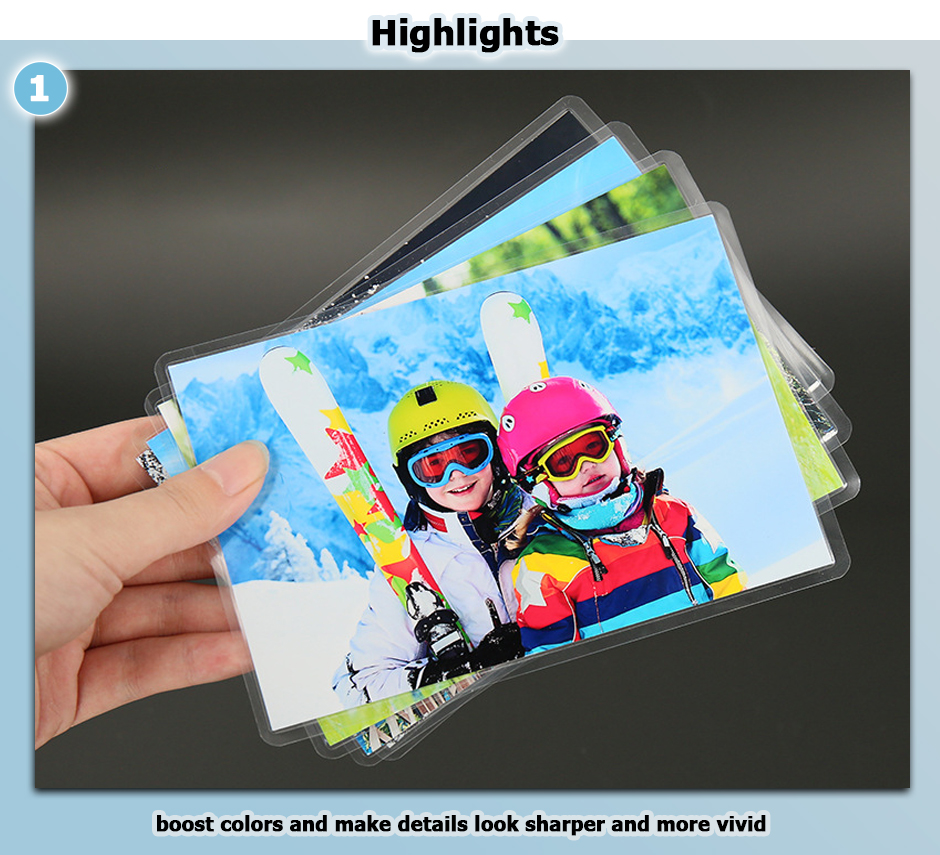 Reusable StickyBack Thermal Laminating Pouches, 50 Sheets Moustache®