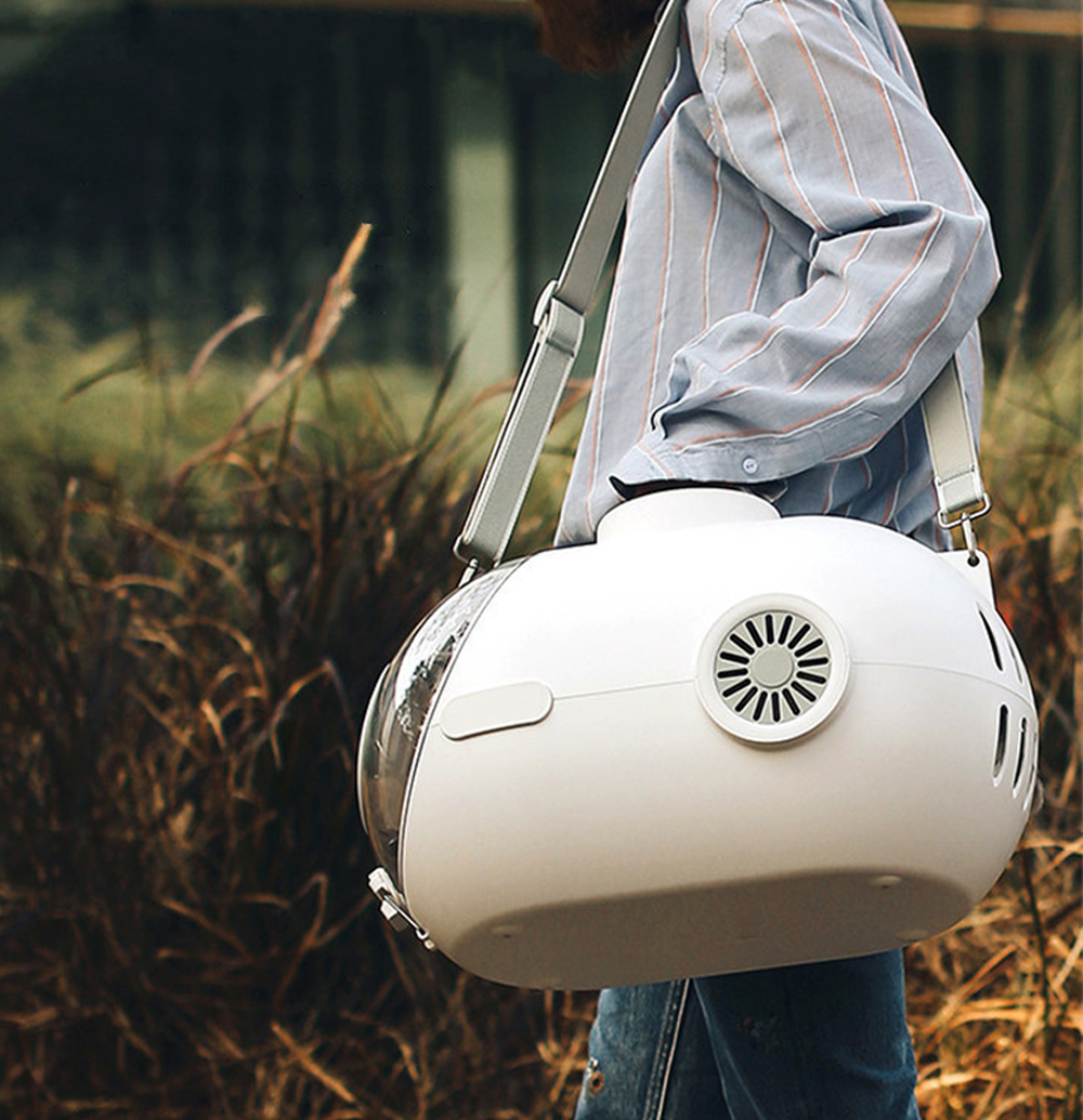 24L Portable Pet Carrier Basket Breathable Deluxe Submarine Pet