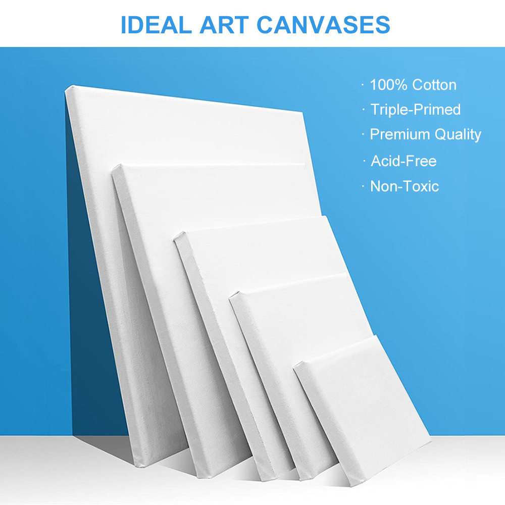 5 sizes canvas in a pack