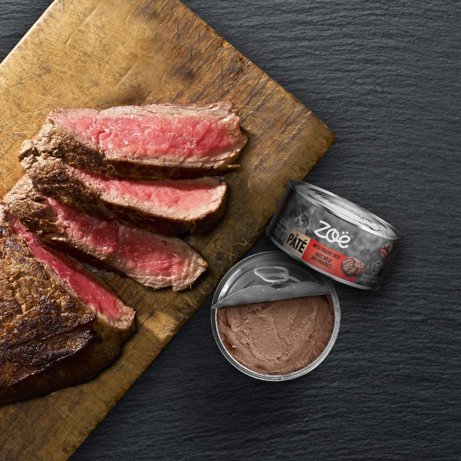 Pate Wet Food with Prairie Beef for Cats