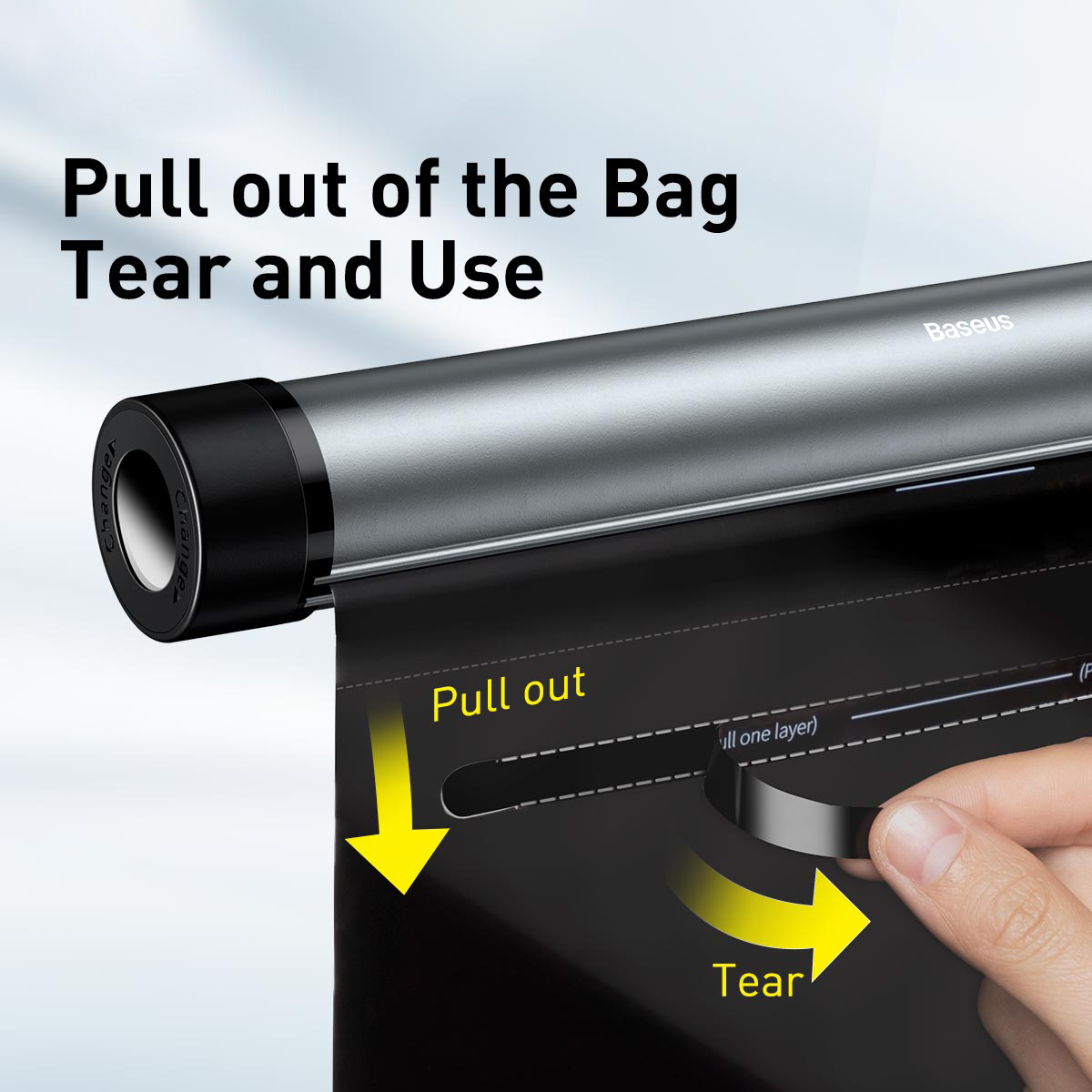 Clean Garbage Bag for Back Seat of Cars