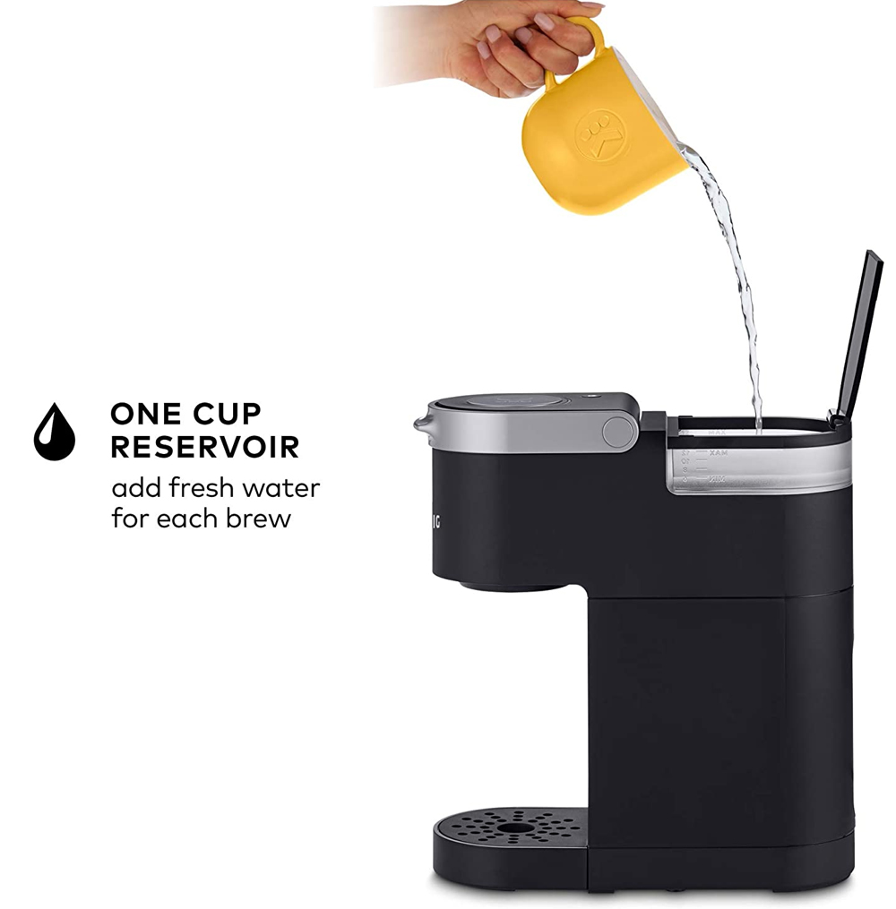 K-Mini Coffee Maker One Cup Reservoir