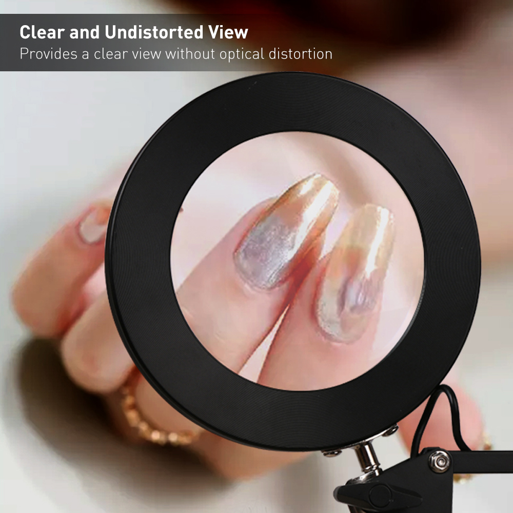 Magnifying Desk Lamp clear and undistorted view