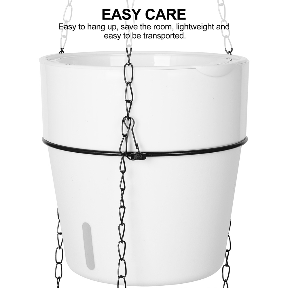 2-Tiered Self Watering Flower Plant Pot, easy care