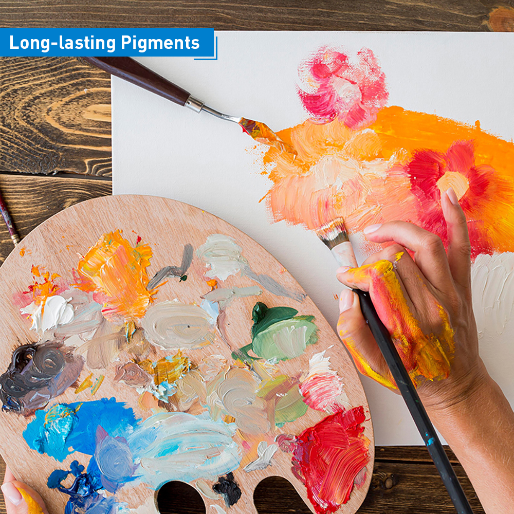 Artist Oil Paint Set, long-lasting pigments
