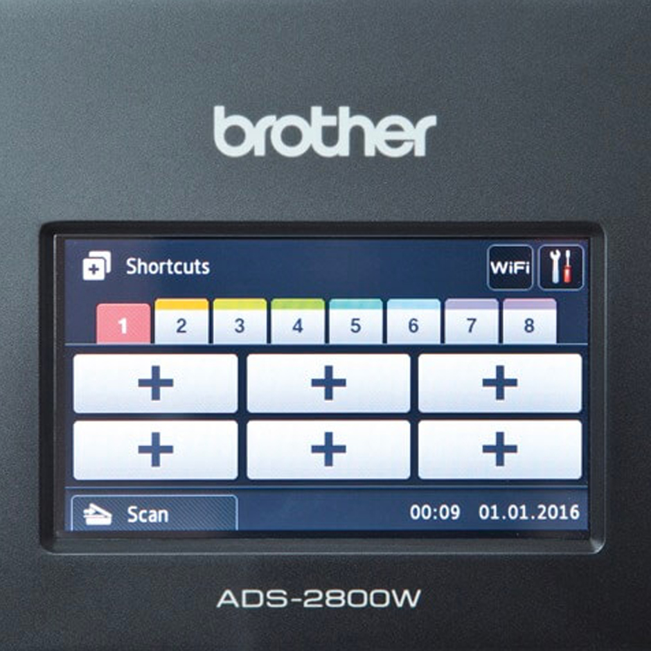 Brother ImageCenter™ ADS2800W Wired & Wireless Network Desktop