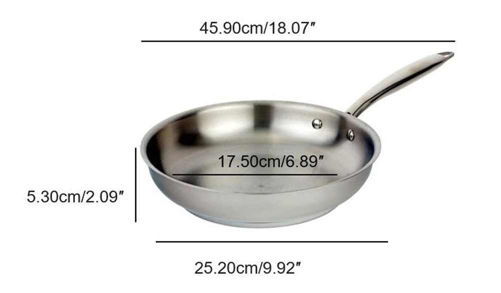 Meyer TVM-P24 Frying Pan 9.4\" | Aluminum Non-Stick Pan With Titanium Coating, Induction Compatible