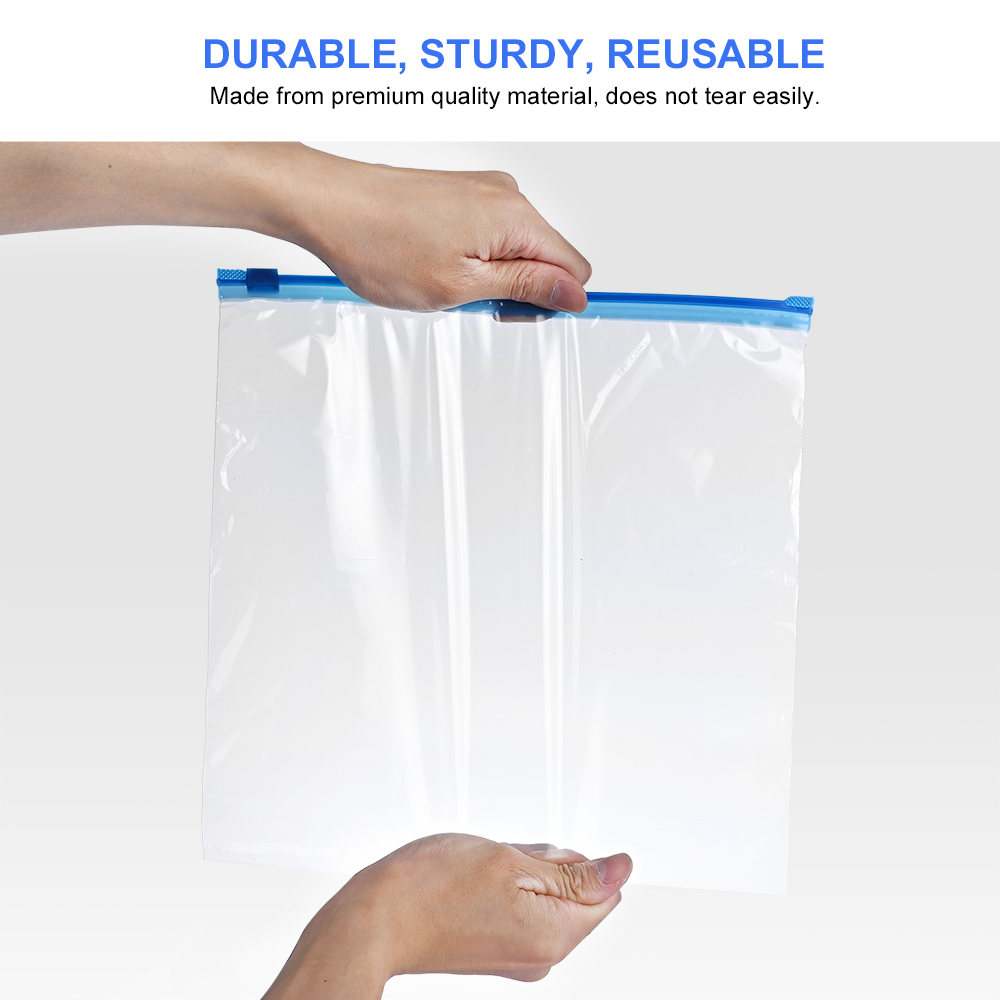 Food Storage Freezer Bags Large Size 10pcs/pack