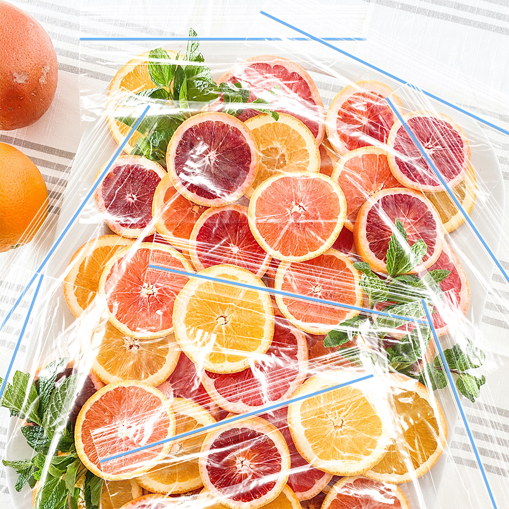 Sandwich Plastic Zipper Bags