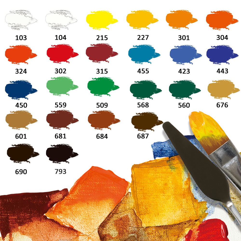 24 Colors X 12ML