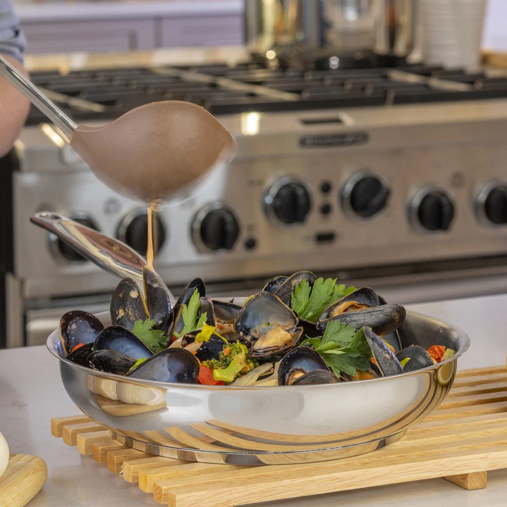 Confederation Stainless Steel 24cm/9.5" Frying Pan