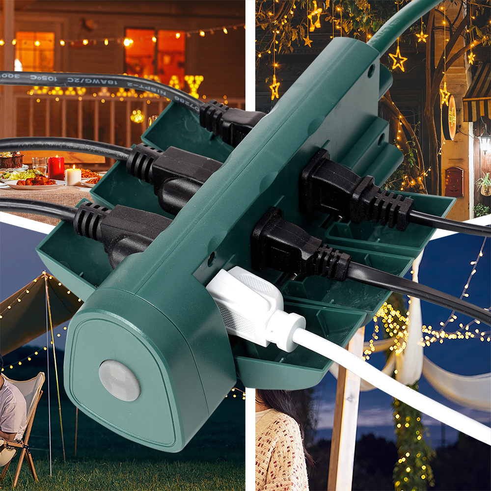 6-Outlet Outdoor Wi-Fi Smart Ground Stake Timer
