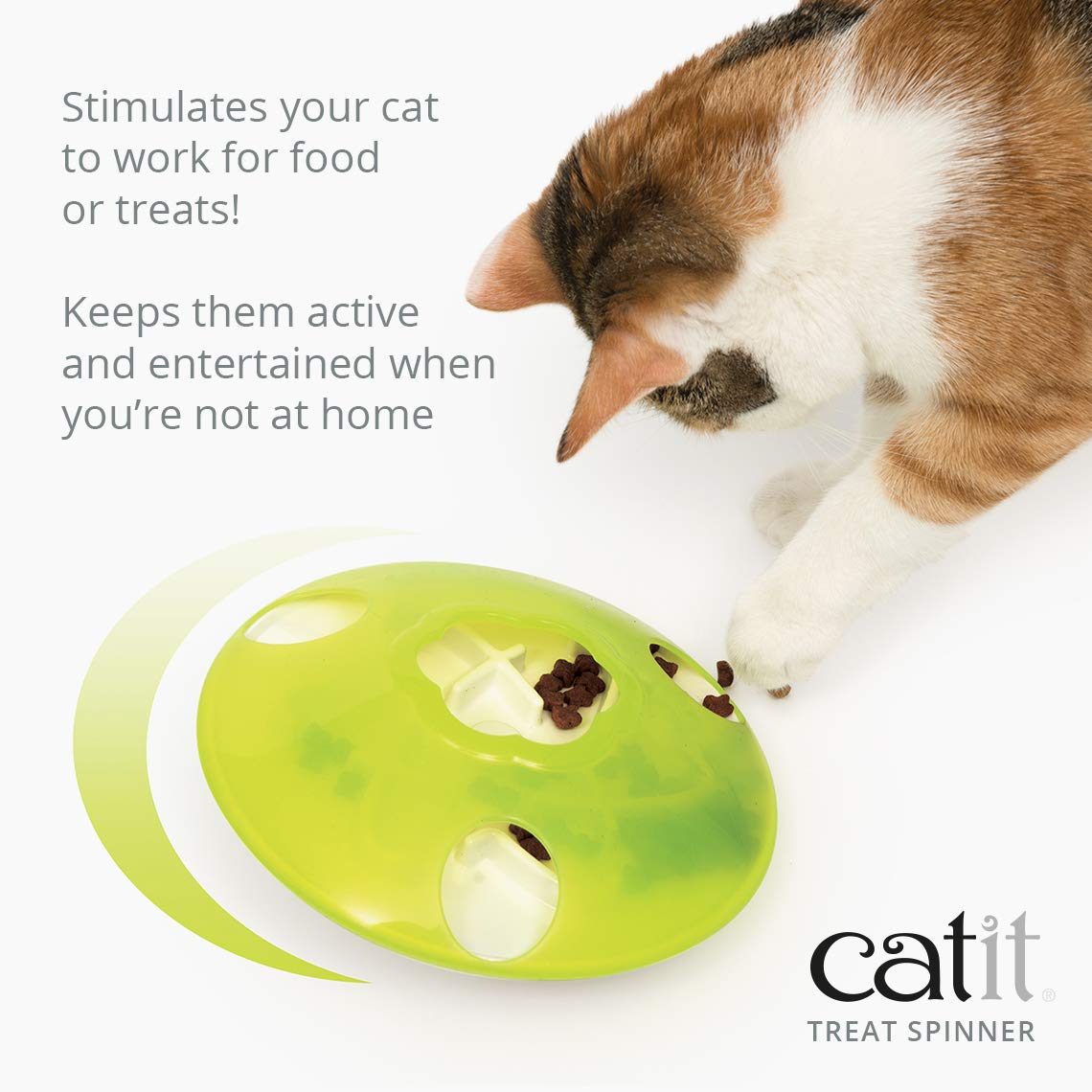 Play Treat Spinner Slow Feeder Spinning Top