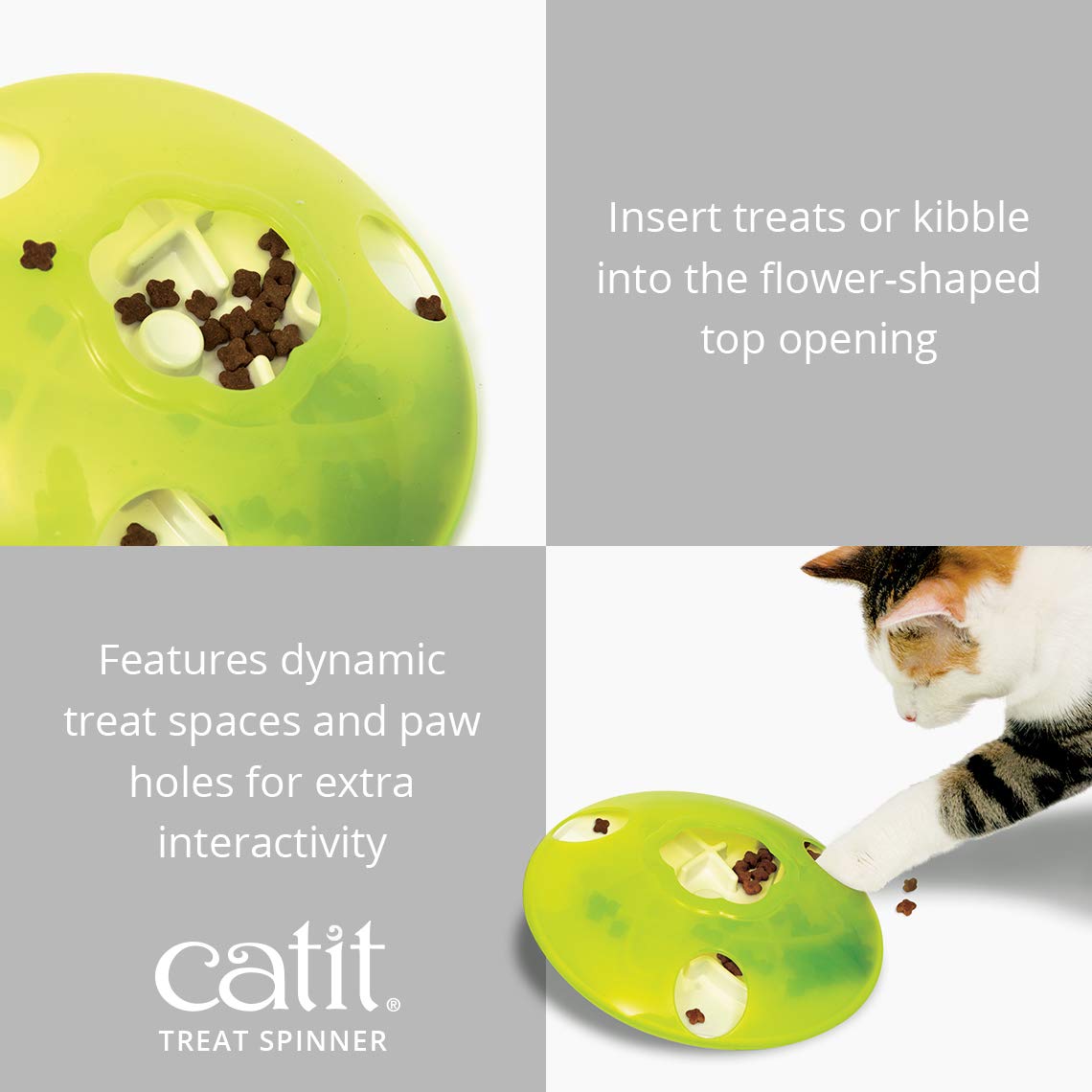 Play Treat Spinner Slow Feeder Spinning Top