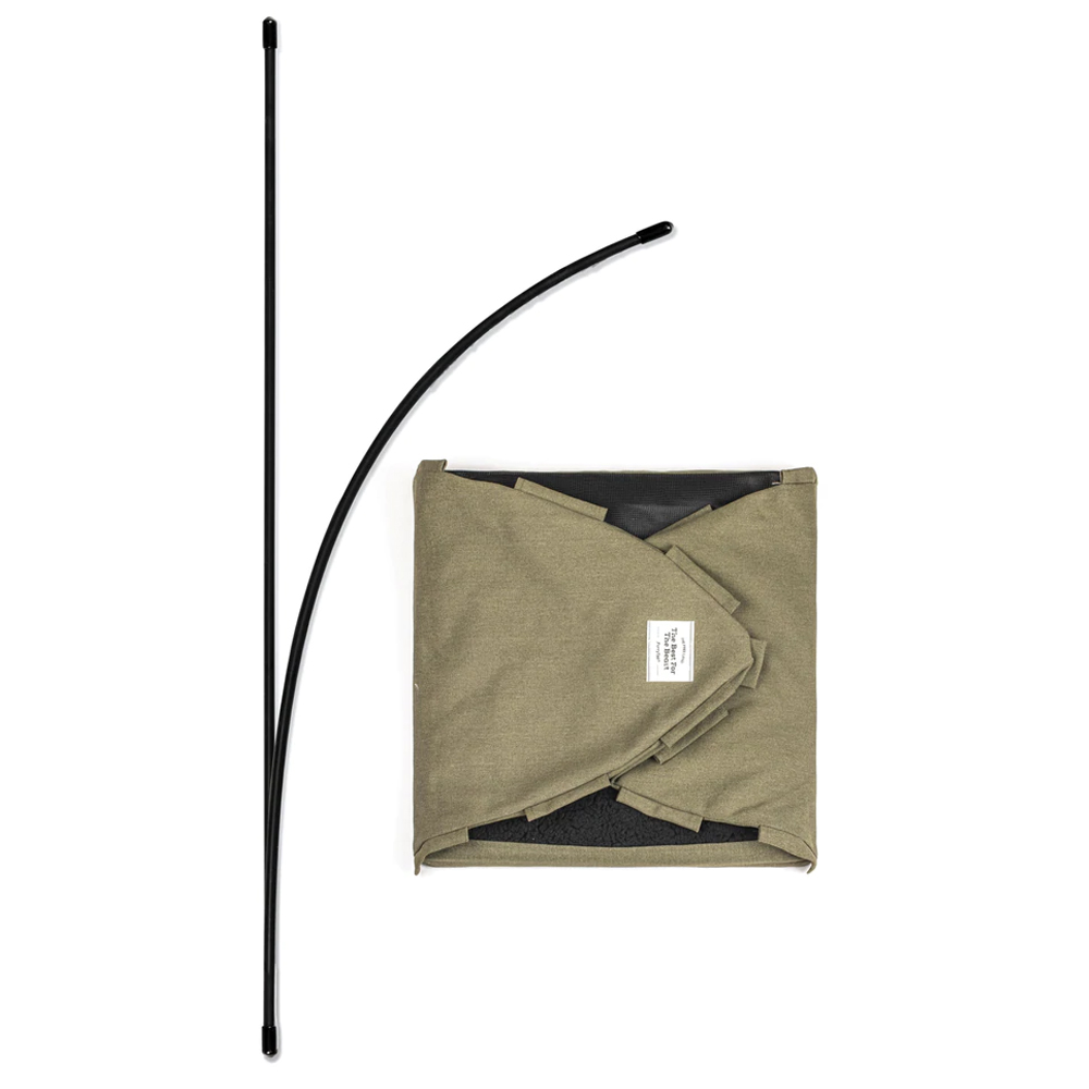 Foldable Go Glamping Cotton Canvas Cat Tent