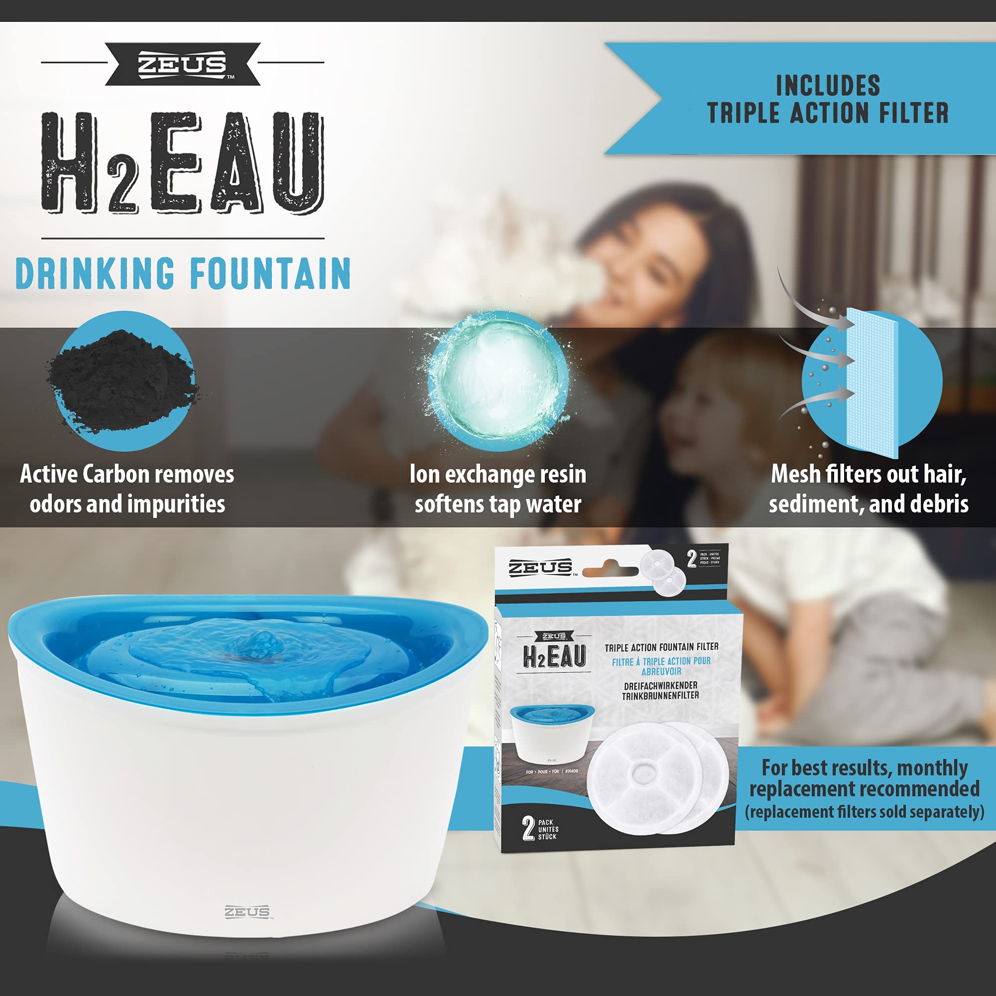 Dog and Cat Water Dispenser