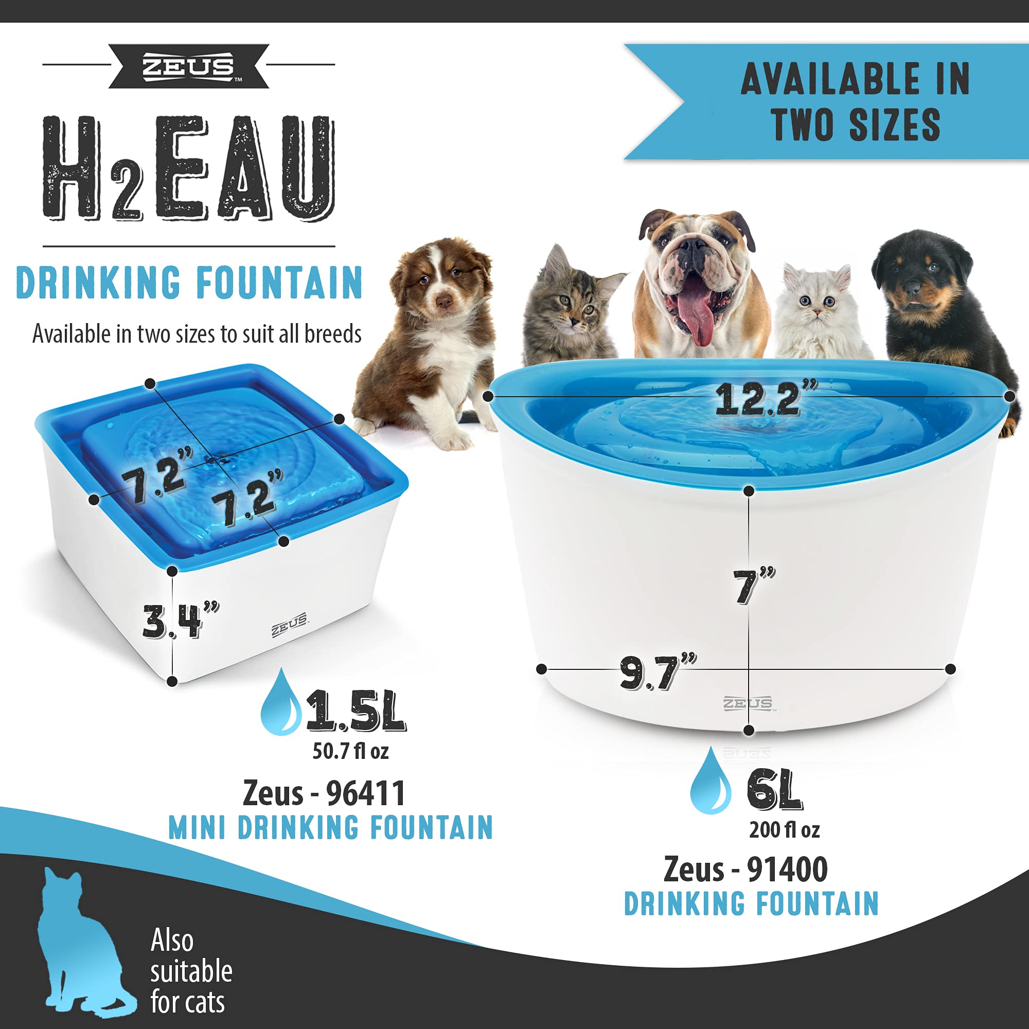 Dog and Cat Water Dispenser