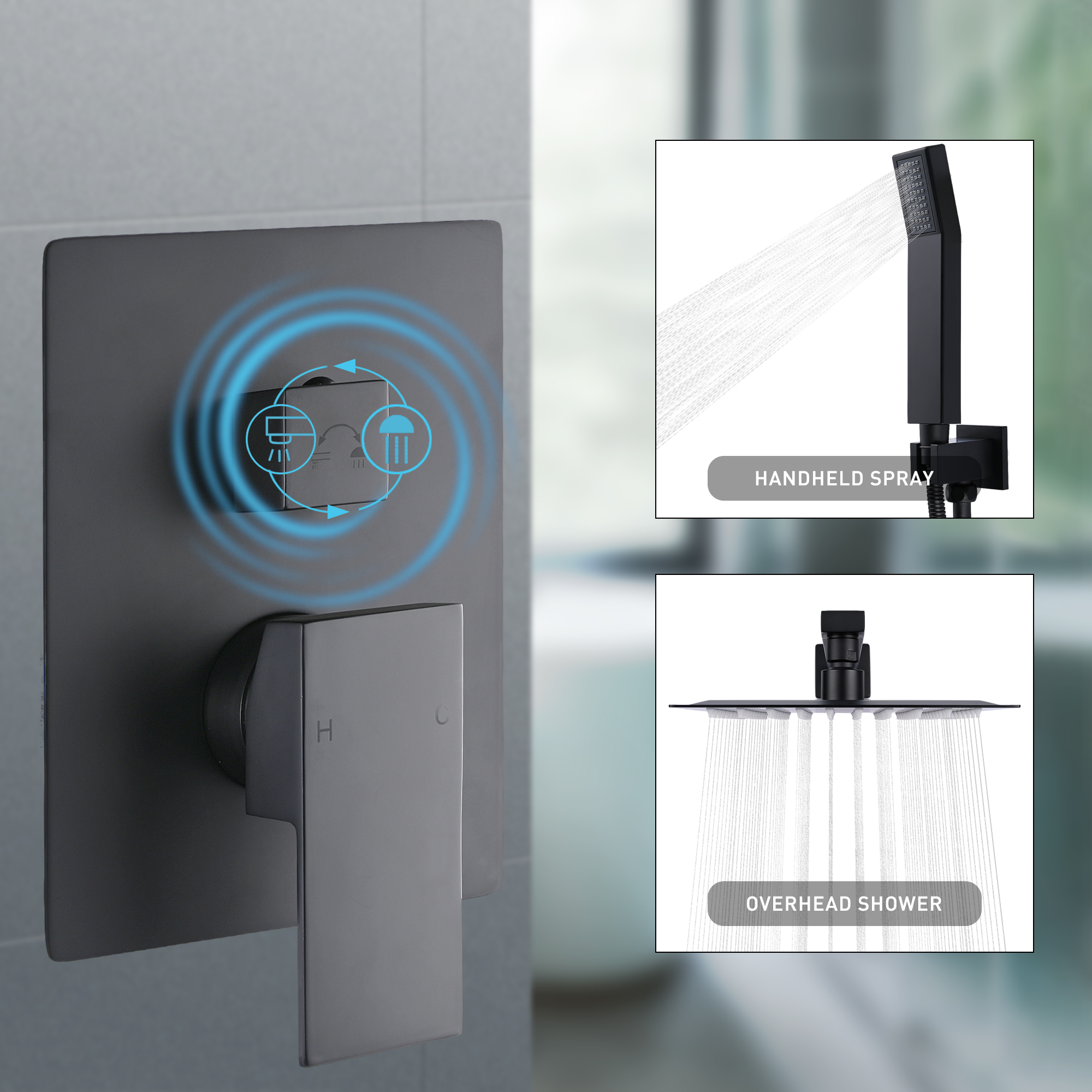 Mixer Shower Combo Set
