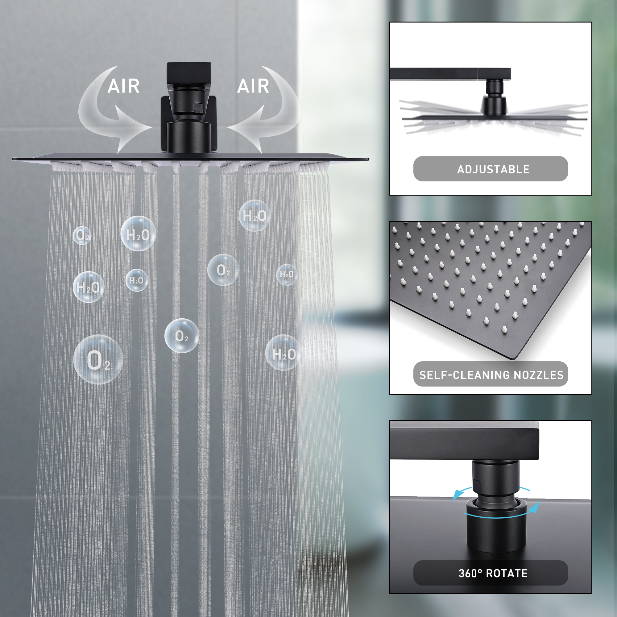 Mixer Shower Combo Set