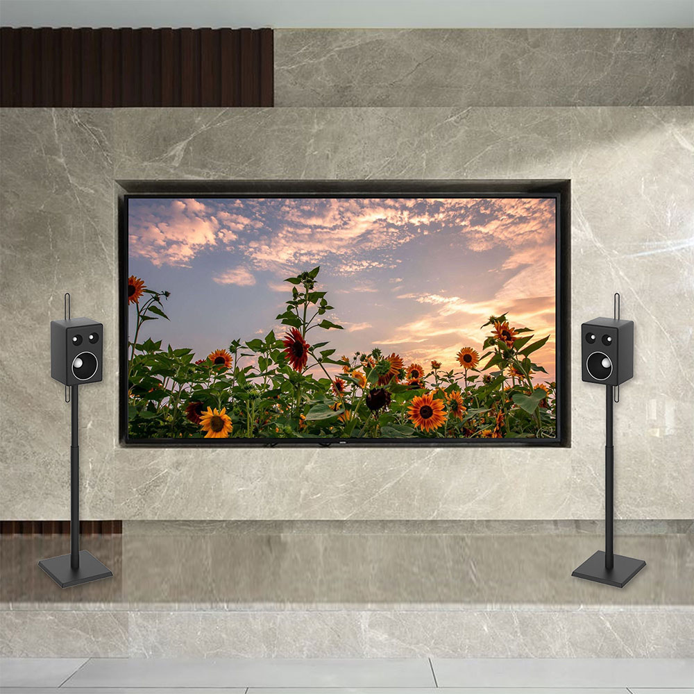 Rockville Paire De Supports Muraux Réglables RPW20 Pour