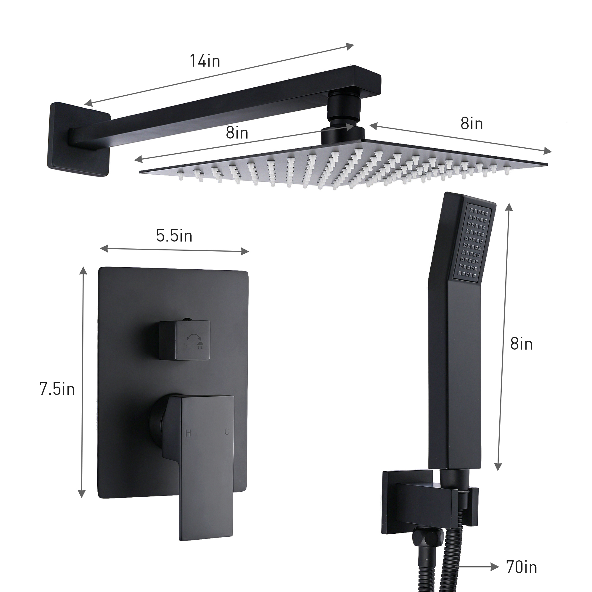 Mixer Shower Combo Set