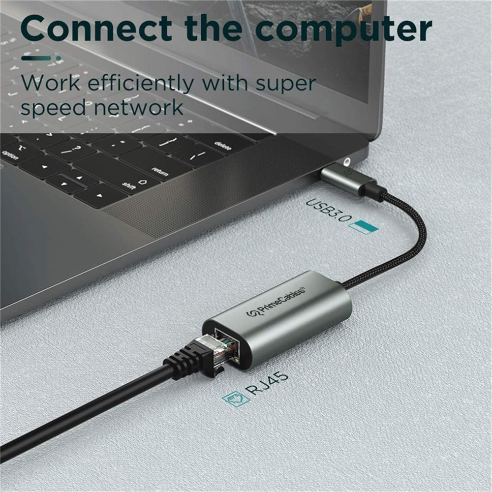 PrimeCables USB 3.0 to RJ45 Adapter