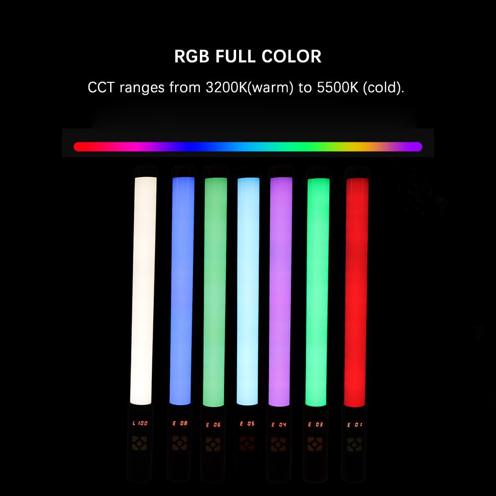 RGB Handheld LED Video Light Wand