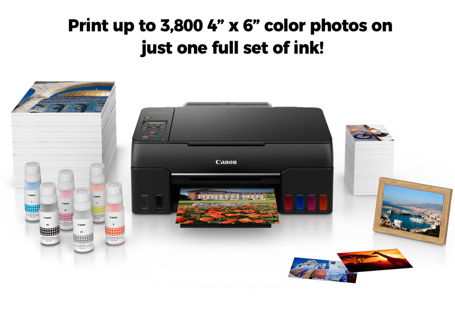 Canon PIXMA G620 Wireless MegaTank AllinOne Inkjet Printer (4620C003)