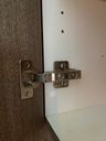 Cabinet Door Hinge Cupboards Full Overlay With Cam Adjustable And Plate Regular 107° 1Pc