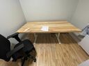 Sit-Stand Dual-Motor Adjustable ADR Desk Frame, Electric-White + Ergonomic Foot Rocker PrimeCables®