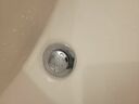 Push Pop Up Drain Stopper Rust-Resistant With Overflow Hole Light Chrome ⌀ 38mm- LIVINGbasics®