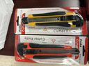 Snap-off Knife, 0.5mm Blade Thickness, 1 Blade for Each Knife, Random Colour