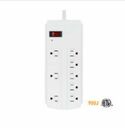 8-Outlet Surge Protector Power Strip with 3.28ft Cord 125V/15A/1875W
