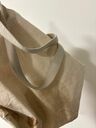 Natural Canvas Tote Shopping bag, 13.98" x 15.75"  - Shopper+
