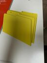 Offix® Reversible Top Tab File Folders, 1/2-Tab Cut, Manila, 100 / Pack