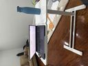 Mobile Side Table with Semi-Flip Tabletop Height and Angle Adjustable Over Bed Table - PrimeCables®