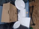 171Pcs Compostable Sugarcane Party Tableware Kits Eco-friendly Dinnerware Set - LIVINGbasics®