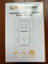 Trapezoid 900J Surge Protector 5-Outlet Extender with 2 USB-C + 2 USB-A & Phone Mount - PrimeCables