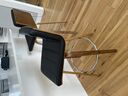 Vintage 28" Wood 360° Swivel Counter Stools with Back & Foot Ring - Moustache®
