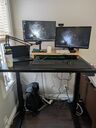 Dual Motor Sit-Stand Desk Frame - Electric Adjustable - PrimeCables