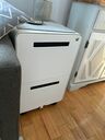 2-Drawer Steel Mobile Pedestal File Cabinet with Lock, Round Edge, A4/Letter/Legal - Moustache®