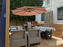 10Ft Patio Umbrella Outdoor Banana Shape Sunshade with Cross Base - Yardlab™