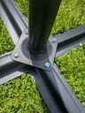 10Ft Patio Umbrella Outdoor Banana Shape Sunshade with Cross Base - Yardlab™