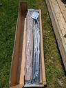 10Ft Patio Umbrella Outdoor Banana Shape Sunshade with Cross Base - Yardlab™