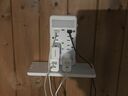 6-Port Surge Protector Wall Outlet with Shelf 2 USB +1 USB-C & Intelligent Light System-PrimeCables®