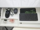 Electric Glass Tabletop Height-Adjustable Ergonomic Standing Desk with Drawer - PrimeCables®