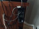 8-Outlet Home/Office Surge Protector w/Telephone Line + 12ft Cord - Belkin®
