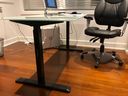 PrimeCables® Electric Sit Standing Desk Height-Adjustable Desk Frame (Table Top Not Include) - Black
